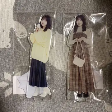 노기자카46 사토 리카 2024년 개인 달력 아크릴 스탠드 가을, 겨울