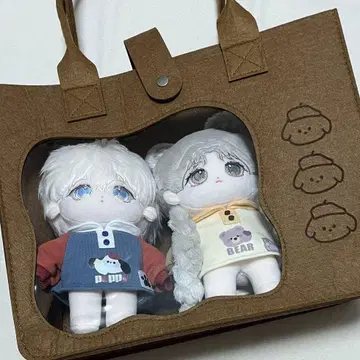 봉제 인형 휴대용 토트백 이타백
