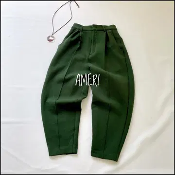 [새상품급] AMERI DIVER EGG PANTS 그린 에그 팬츠 완판
