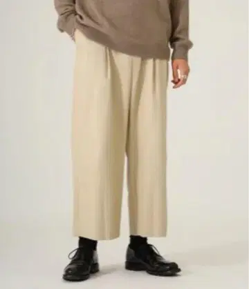 URU 2 TUCK WIDE PANTS -ARKnets exclusive