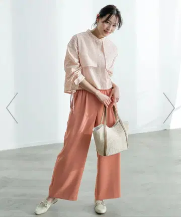 ANY SIS 애니시스 크롭트 요크 하오리 셔츠
