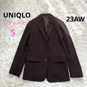 유니클로 UNIQLO 23AW 테일러드 자켓 다크 브라운 S