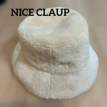 NICE CLAUP 아이보리 버킷 햇