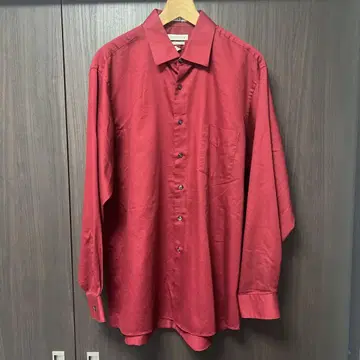 [ 구제 의류 ] VAN HEUSEN 새틴 셔츠 레드