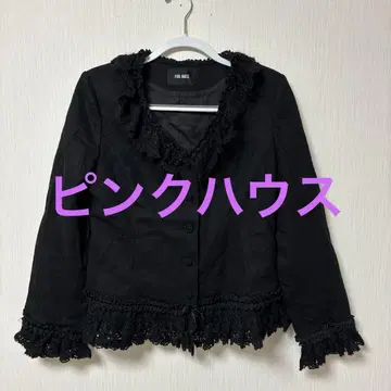 PINK HOUSE 블랙 레이스 자켓