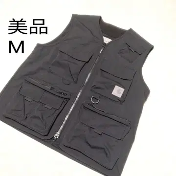새상품급 칼하트 낚시용 조끼 블랙 M