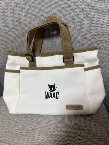 WAAC 토트백 화이트