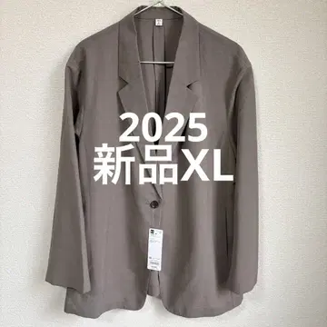 [ 새상품 ] GU 라이트웨이트 테일러드 자켓 Z 올리브 XL