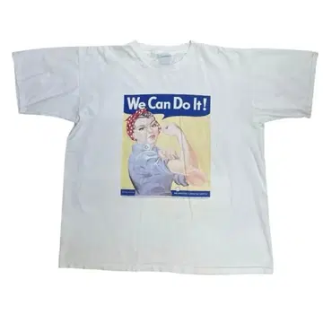 90s We Can Do It 아메리칸 컬처 T셔츠 XL