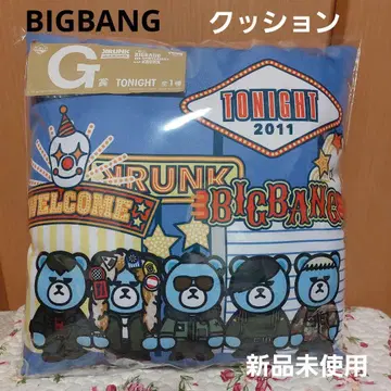 BIGBANG 쿠션 KRUNK 10주년 기념 미사용 새상품