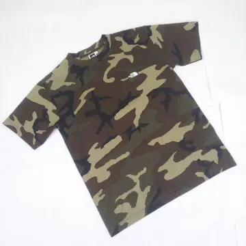 THE NORTH FACE 카모플라주 카모 패턴 티셔츠