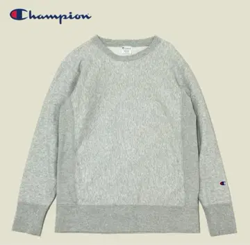 Champion 그레이 크루넥 맨투맨