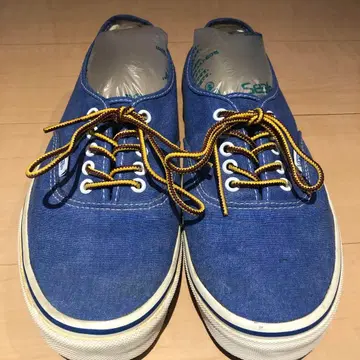 별주 VANS x JCREW 오센틱 블루 27.5 한정판 USA