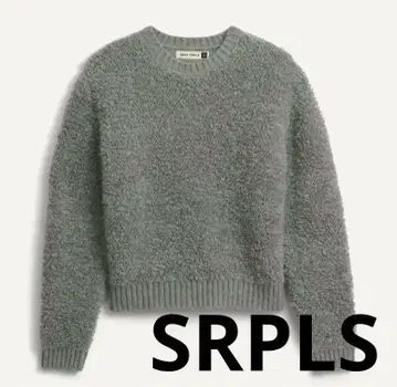 새상품 ZARA SRPLS 크롭 니트