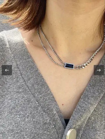 joie ss 블랙 지르코니아 목걸이 외 2점
