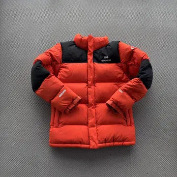 EIDER 다운 자켓 XS 오렌지/블랙