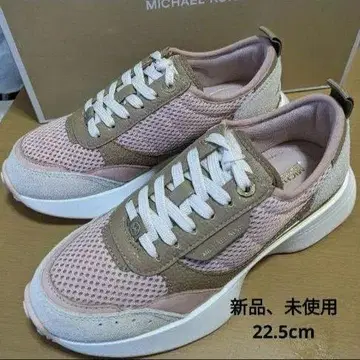 처분 가격 [새상품] MICHAEL KORS 메쉬 스니커즈 22.5cm