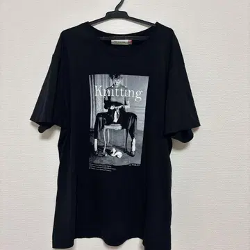 GOOD ROCK SPEED 블랙 니팅 셔츠