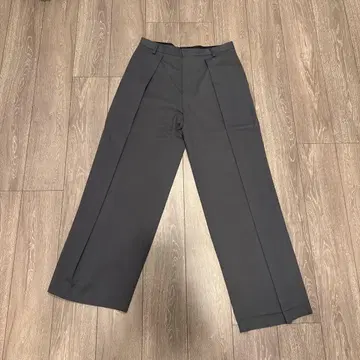 ZARA 다크 그레이 와이드 팬츠 사이즈 30