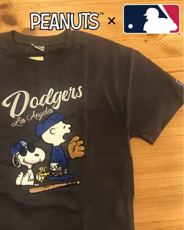 MLB 로스앤젤레스 다저스 x 피너츠 콜라보 티셔츠