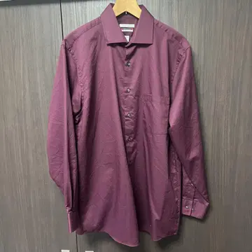 [ 구제 의류 ] VAN HEUSEN 셔츠 와인 레드