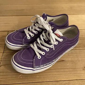Vans 보라색 스니커즈 OFF THE WALL 27.5cm