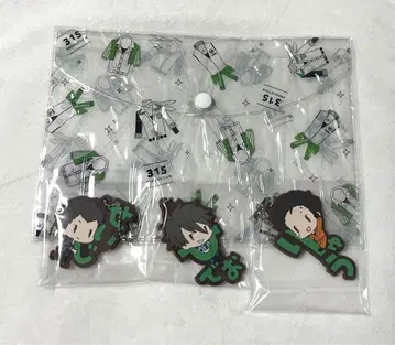 아이돌 마스터 sideM FRAME 러버 마스코트 & 플랫 파우치