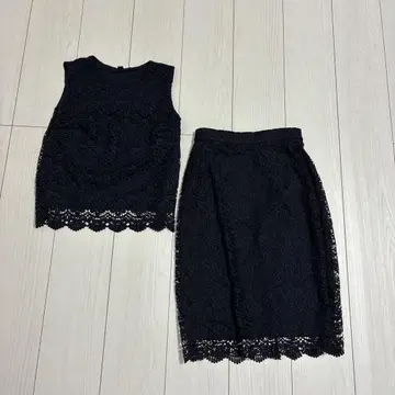 UNIQLO 네이비 스커트 셋업 XS/S