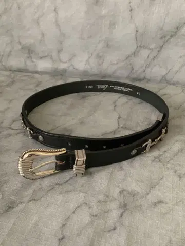 TORY LEATHER BRIDLE 토리 벨트 가죽 벨트 웨스턴