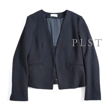 838t*새상품급 플라스테 PLST 울 노카라 자켓