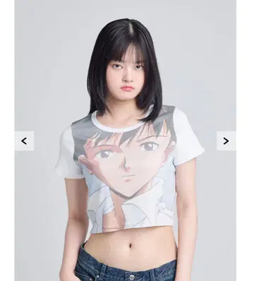 evangelion x little sunny bite mini tee
