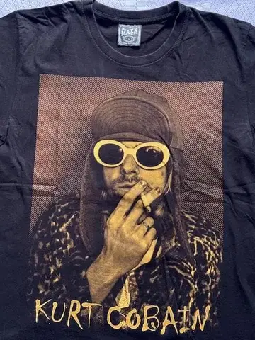 Kurt Cobain T셔츠 L 사이즈