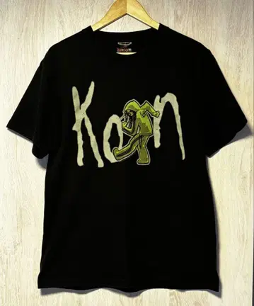 Korn 2010 투어 T셔츠 L 사이즈 블랙