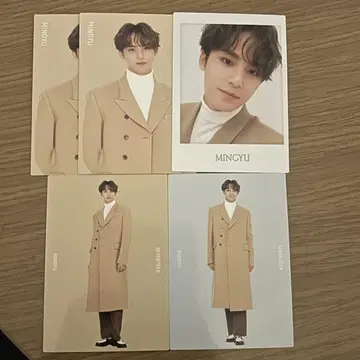 SEVENTEEN 세븐틴 민규 윈터 트레이딩 카드 묶음 판매