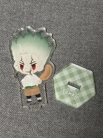 Dr.STONE 콜라보 카페 본점 SD 캐릭터 아크릴 스탠드 센쿠