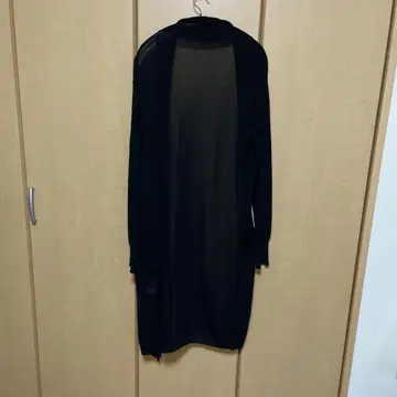 PRIDE 롱 가디건 블랙