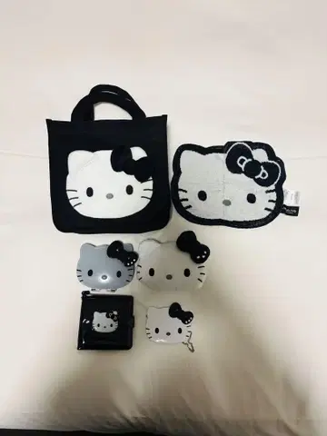헬로키티 토트백 세트 6점