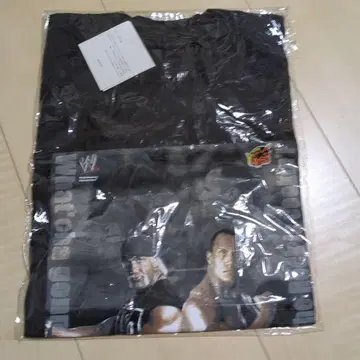WWF WWE 2002 더 락 헐크 호건 레어 티셔츠