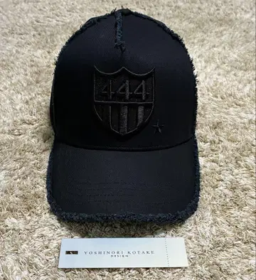 요시노리 코타케 YOSHINORI KOTAKE 캡 YK3DE-444 블랙