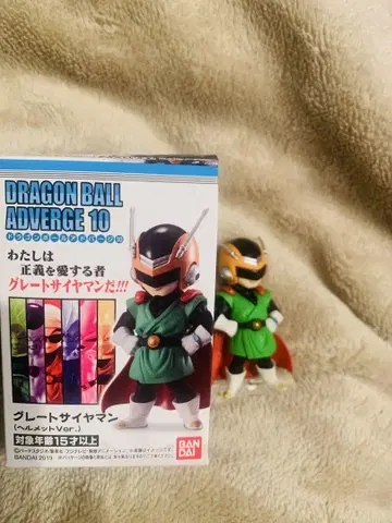 그레이트 사이어맨 헬멧 드래곤볼 어드버지 10 피규어