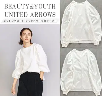 BEAUTY&YOUTH UNITED ARROWS 턱 슬리브 티셔츠
