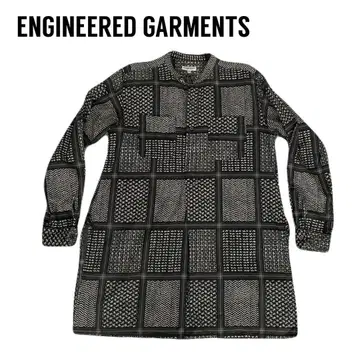 명작 엔지니어드 가먼츠 Camp Shirt Afghan Print