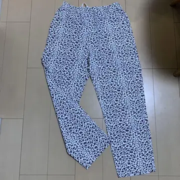 Cheers 레오파드 무늬 테이퍼드 이지 팬츠 새상품