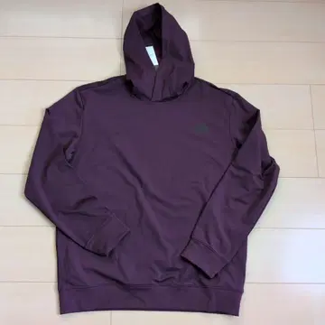 미사용 새상품 THE NORTH FACE 퍼플 후드 부착 후드티