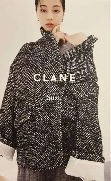 SuzuHirosexCLANE MIX COLOR OVER COAT