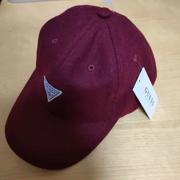 GUESS 야구 모자 버건디 새상품