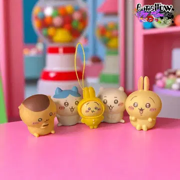 치이카와 (먼작귀) 소프트 비닐 피규어, 스트랩 묶음 판매