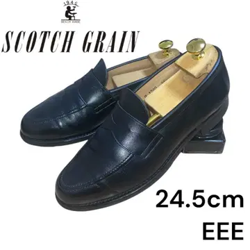 SCOTCH GRAIN 샤인 오어 레인 로퍼 발수 신발