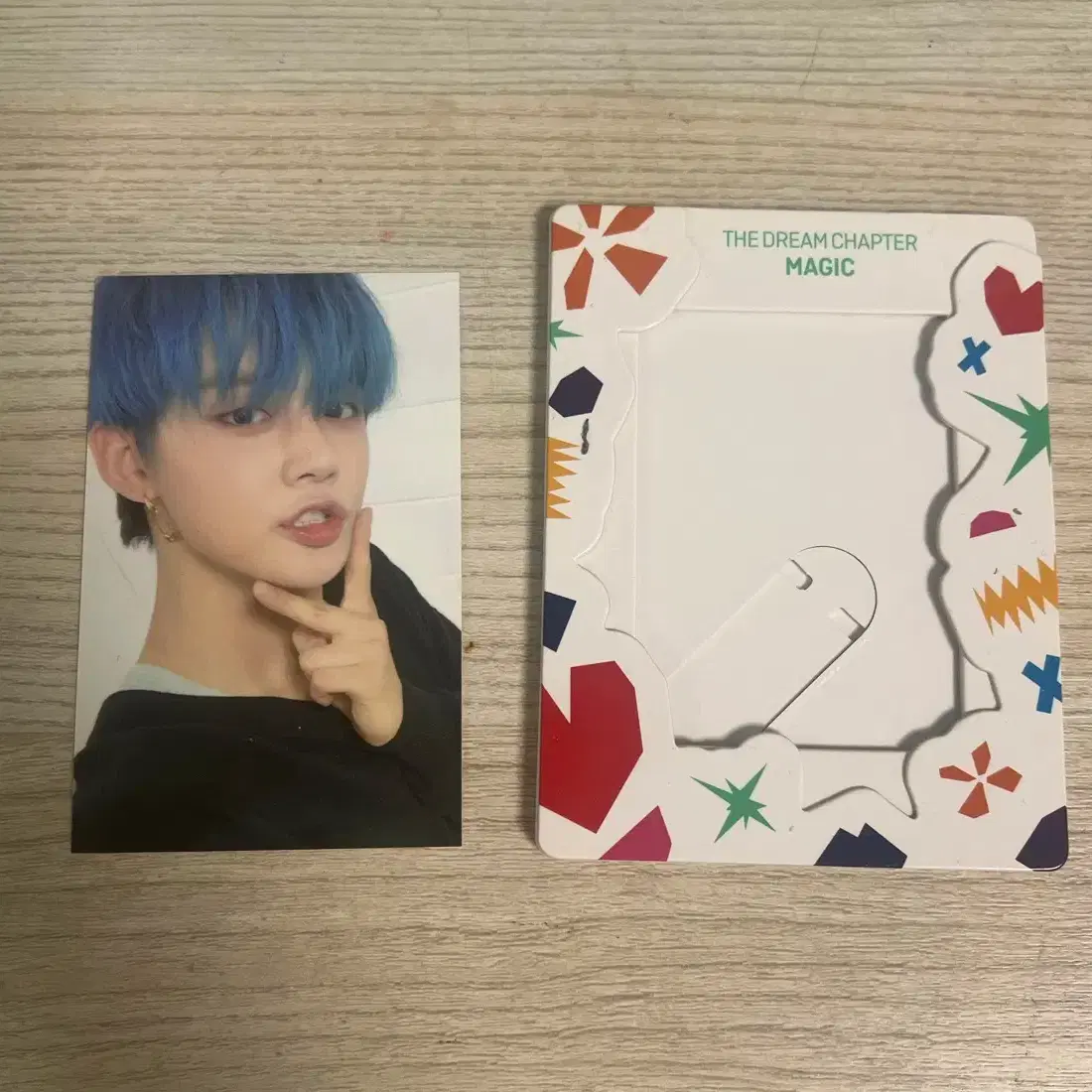 TXT ヨンジュンYEONJUN ペーパフレーム、トレカ TOMORROW X TOGETHER