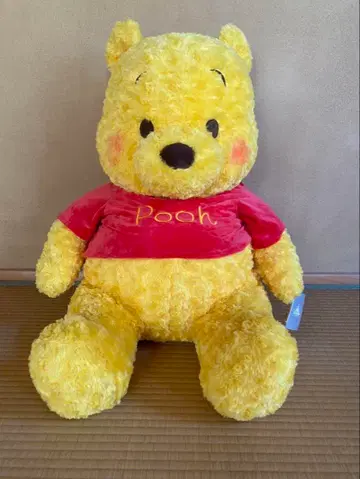 [레어] 곰돌이 푸 봉제 인형 특대형 택 포함 스토어 한정품